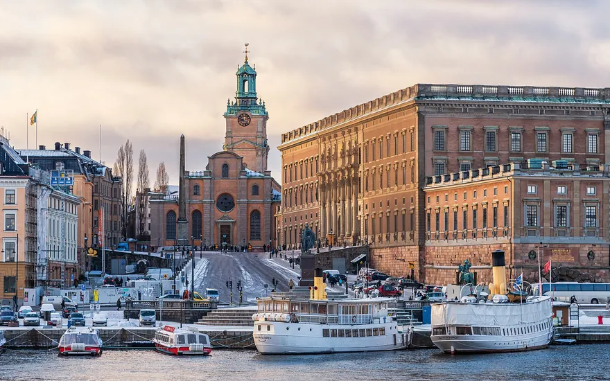 Storkyrkan and Kungliga slottet Stockholm 2016 01